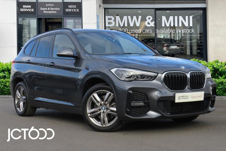 Used 2022 BMW X1 20i M Sport SUV 5dr Petrol DCT sDrive Euro 6 (s/s) (178 ps) Mineral Grey at JCT600