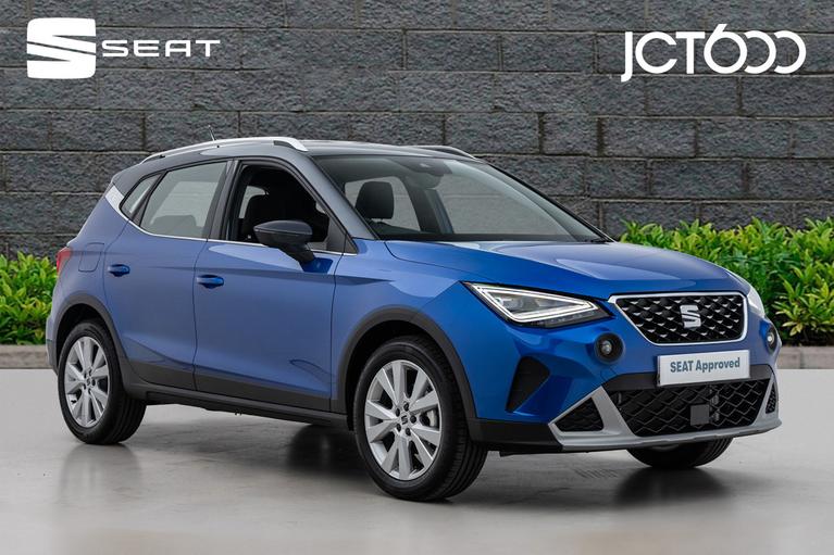 Used 2024 SEAT Arona 1.0 TSI XPERIENCE SUV 5dr Petrol Manual Euro 6 (s/s) (110 ps) Sapphire Blue at JCT600