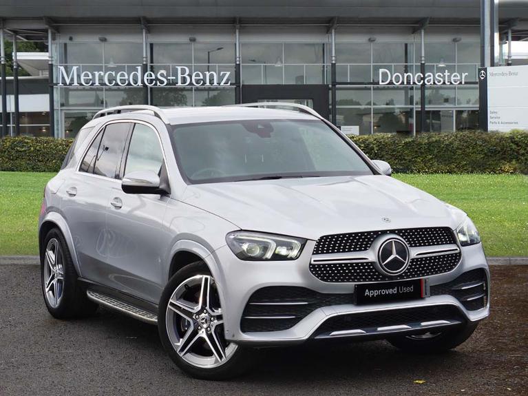 Used 2021 MERCEDES-BENZ Gle 2.9 GLE350d AMG Line (Premium) SUV 5dr Diesel G-Tronic 4MATIC Euro 6 (s/s) (272 ps) Silver at JCT600