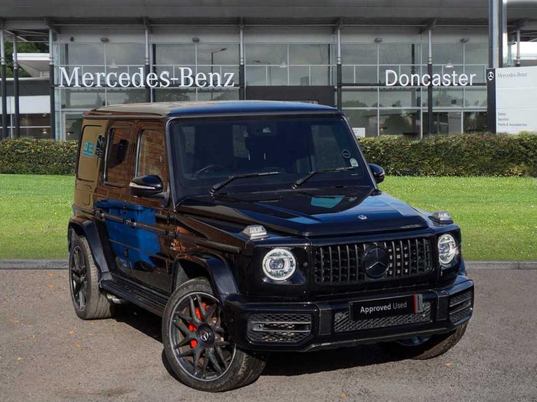 Used 2018 MERCEDES-BENZ G Class 4.0 G63 V8 BiTurbo AMG SUV 5dr Petrol SpdS+9GT 4MATIC Euro 6 (s/s) (585 ps) obsidian black metallic at JCT600