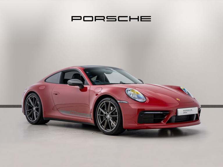 Used 2024 PORSCHE 911 3.0T 992 Carrera T Coupe 2dr Petrol PDK Euro 6 (s/s) (385 ps) Red at JCT600