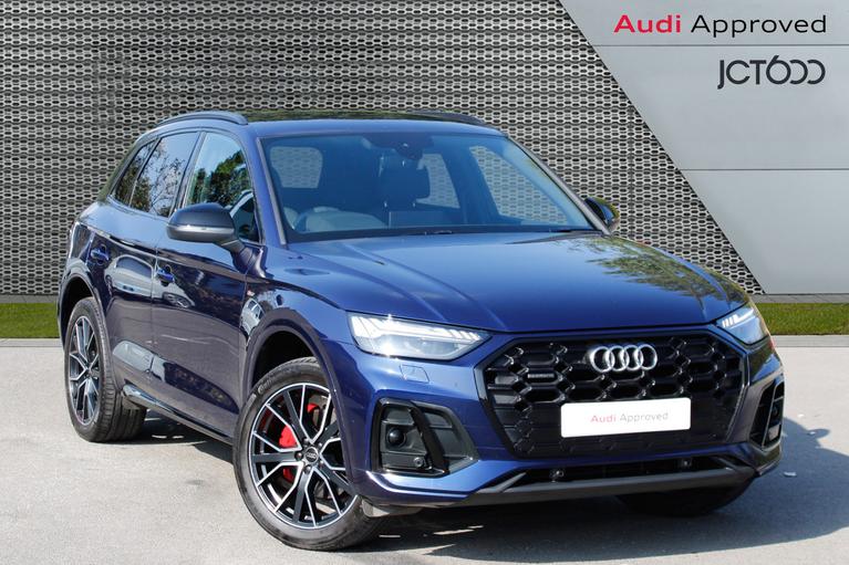 Used 2022 Audi Q5 Q5 Edition One 40 TDI 204 PS S TRONIC Navarra Blue at JCT600