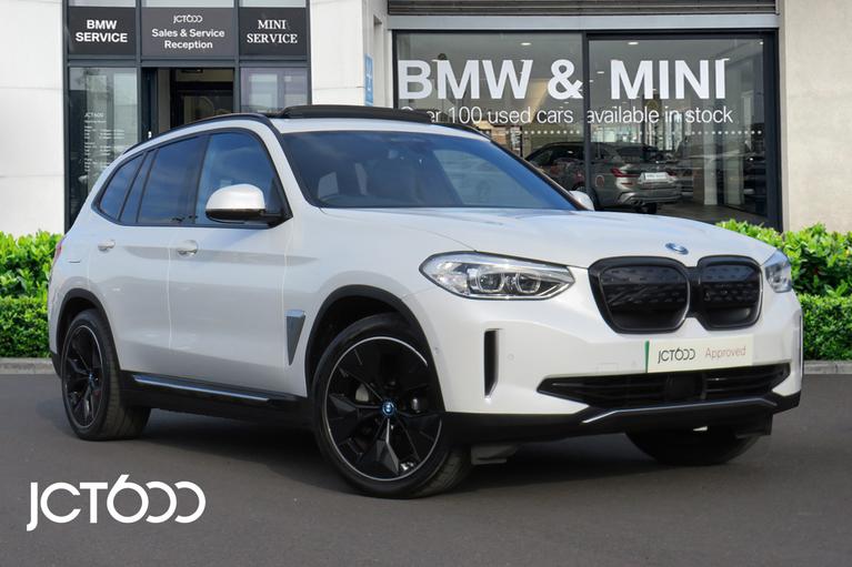 Used 2021 BMW Ix3 80kWh Premier Edition Mineral White at JCT600