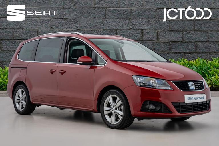 Used 2019 SEAT Alhambra 2.0 TDI Ecomotive XCELLENCE MPV 5dr Diesel Manual Euro 6 (s/s) (150 ps) Red at JCT600