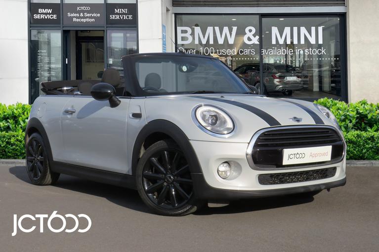 Used 2017 MINI Convertible Cooper Convertible 2dr Petrol White Silver at JCT600