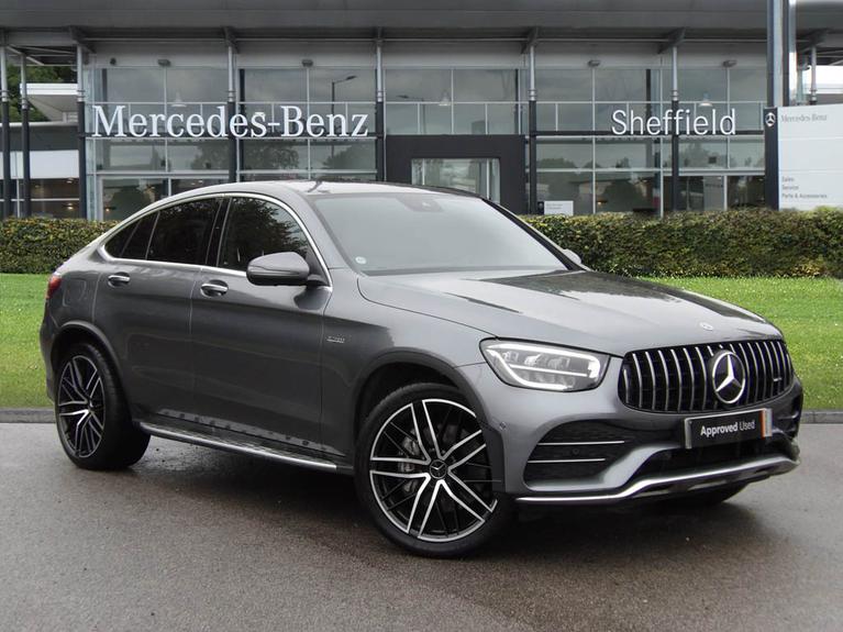 Used 2022 MERCEDES-BENZ Glc 3.0 GLC43 V6 AMG (Premium Plus) Coupe 5dr Petrol G-Tronic+ 4MATIC Euro 6 (s/s) (390 ps) Grey at JCT600