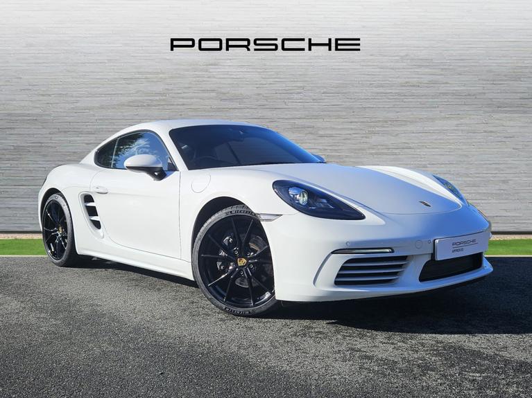 Used 2020 PORSCHE 718 Cayman 2.0T Coupe GPF 2dr Petrol PDK Euro 6 (s/s) (300 ps) White at JCT600