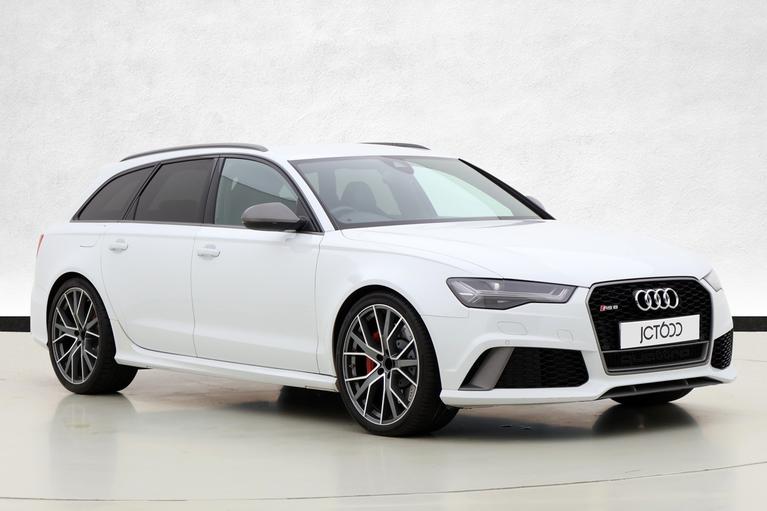 Used 2018 AUDI Rs6 Avant 4.0 TFSI V8 Performance Estate 5dr Petrol Tiptronic quattro Euro 6 (s/s) (605 ps) White at JCT600