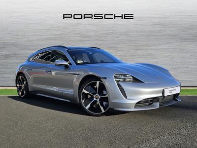 2024 PORSCHE Taycan Performance Plus 93.4kWh Turbo Sport Turismo 5dr Electric Auto 4WD (11kW Charger) (680 ps) at JCT600