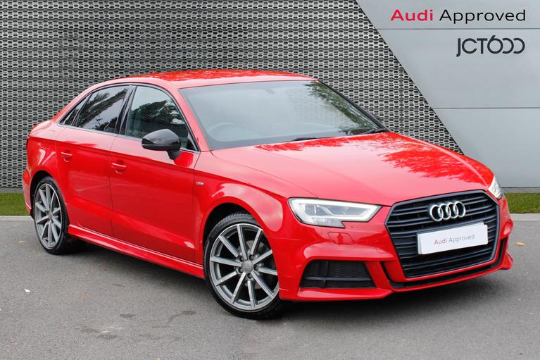 Used 2018 AUDI A3 Black Edition 1.4 150 PS S Tronic Tango Red at JCT600