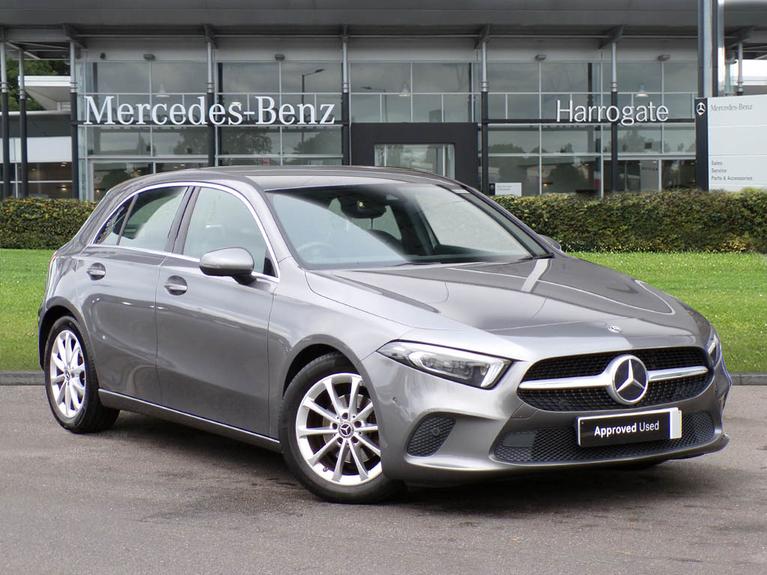 Used 2020 MERCEDES-BENZ A Class A180 Sport Executive 5dr Auto Mountain Grey Metallic at JCT600