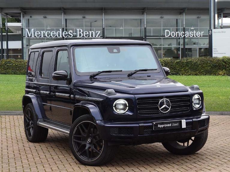 Used 2023 MERCEDES-BENZ G Class 2.9 G400d AMG Line (Premium Plus) SUV 5dr Diesel G-Tronic 4MATIC Euro 6 (s/s) (330 ps) Blue at JCT600