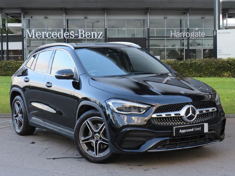 Used 2020 MERCEDES-BENZ Gla 1.3 GLA200 AMG Line (Premium Plus) SUV 5dr Petrol 7G-DCT Euro 6 (s/s) (163 ps) Black at JCT600