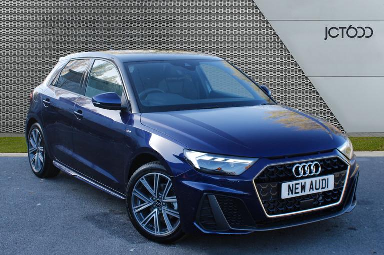 Used 1900 Audi A1 Audi A1 Sportback S line 30 TFSI 116PS S Tronic Navarra Blue at JCT600