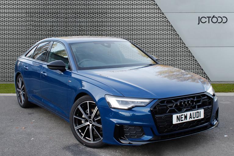 Used 1900 AUDI A6 Saloon Audi A6 Black Edition 40 TDI quattro 204PS S Tronic Ascari Blue at JCT600