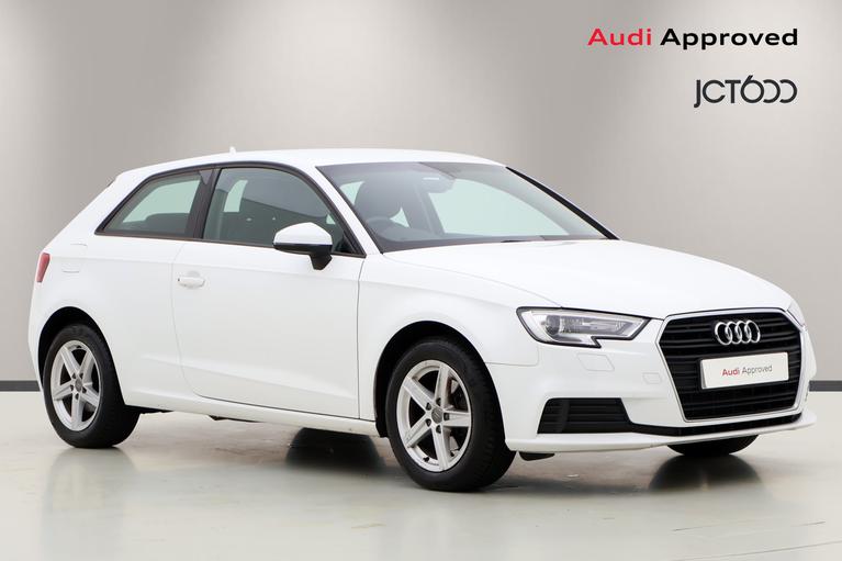 Used 2017 AUDI A3 1.0 TFSI SE Hatchback 3dr Petrol Manual Euro 6 (s/s) (116 ps) White at JCT600