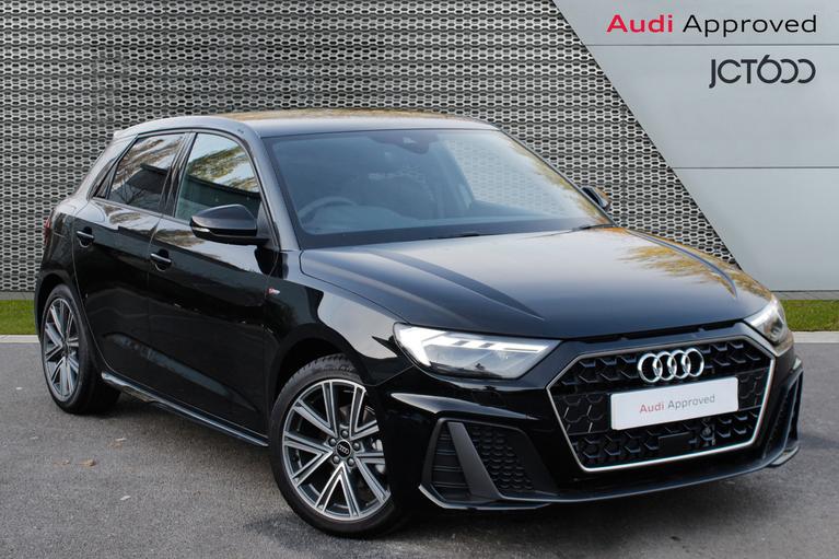 Used 2024 Audi A1 Sportback S Line 30TFSI 110PS S Tronic Mythos Black at JCT600