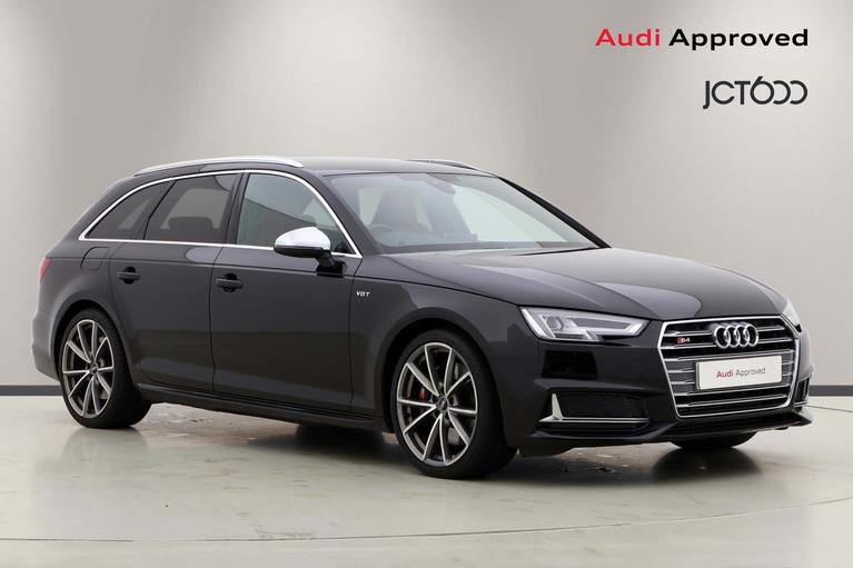 Used 2018 AUDI S4 Avant 3.0 TFSI V6 Estate 5dr Petrol Tiptronic quattro Euro 6 (s/s) (354 ps) Black at JCT600