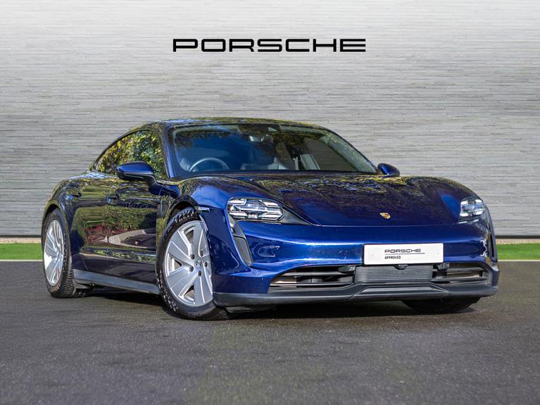 Used 2020 PORSCHE Taycan Performance 79.2kWh 4S Saloon 4dr Electric Auto 4WD (530 ps) Blue at JCT600