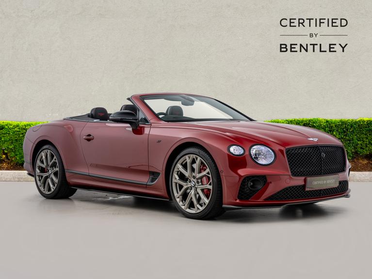 Used 2024 Bentley Continental GTC S V8 RED at JCT600