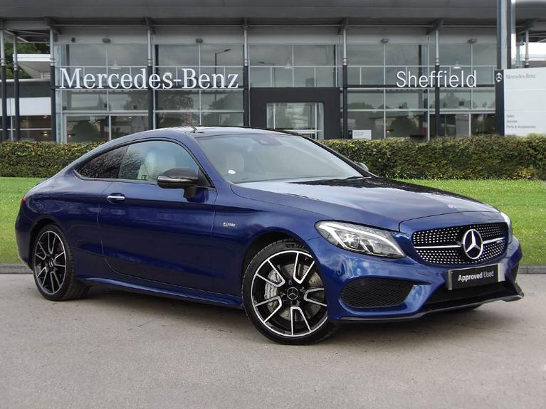 Used 2018 MERCEDES-BENZ C Class C43 4Matic Premium Plus 2dr Auto Blue at JCT600