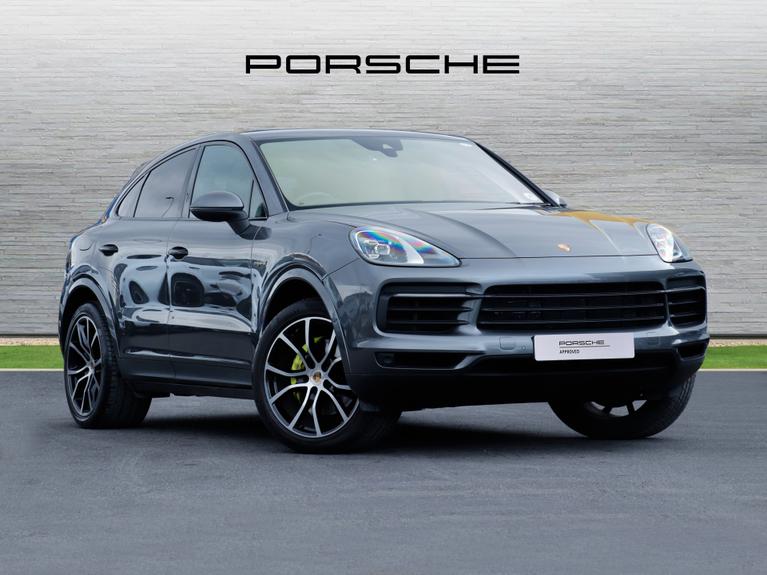 Used 2021 PORSCHE Cayenne 3.0 V6 E-Hybrid 17.9kWh Coupe 5dr Petrol Plug-in Hybrid TiptronicS 4WD Euro 6 (s/s) (3.6kW Charger) (462 ps) Grey at JCT600