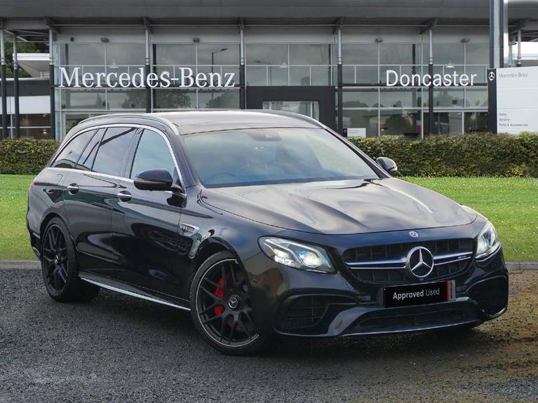 Used 2019 MERCEDES-BENZ E Class 4.0 E63 V8 BiTurbo GPF AMG S Estate 5dr Petrol SpdS MCT 4MATIC+ Euro 6 (s/s) (612 ps) Black at JCT600