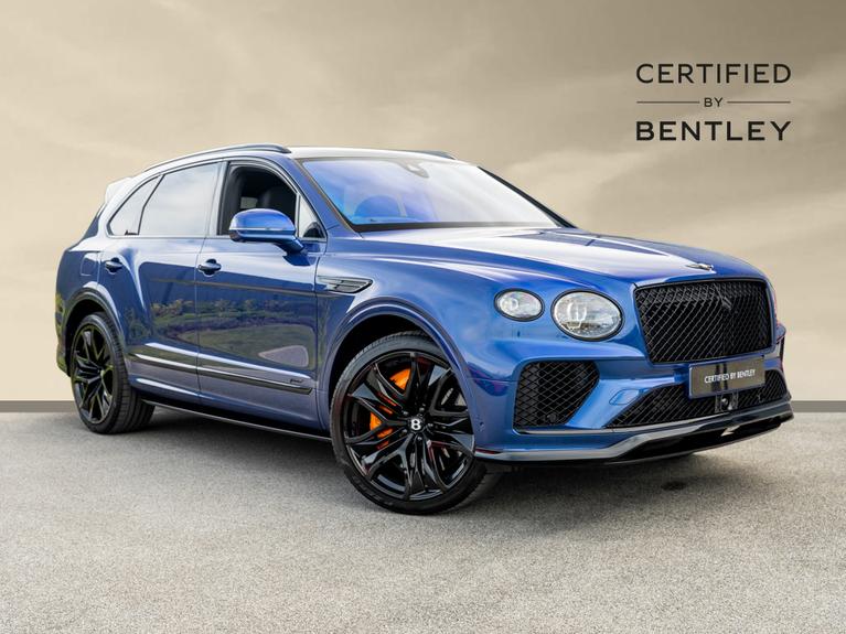 Used 2025 BENTLEY Bentayga 4.0 V8 Speed SUV 5dr Petrol Auto 4WD Euro 6 (s/s) (650 ps) Blue at JCT600