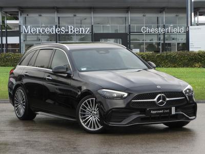 2024 MERCEDES-BENZ C Class 2.0 C300h MHEV AMG Line (Premium) Estate 5dr Petrol Hybrid G-Tronic+ Euro 6 (s/s) (278 ps) at JCT600