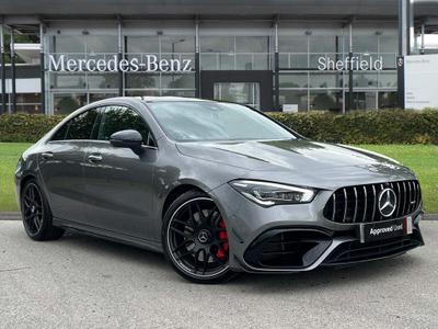 2023 MERCEDES-BENZ CLA Class 2.0 CLA45 AMG S Plus Coupe 4dr Petrol 8G-DCT 4MATIC+ Euro 6 (s/s) (421 ps) at JCT600