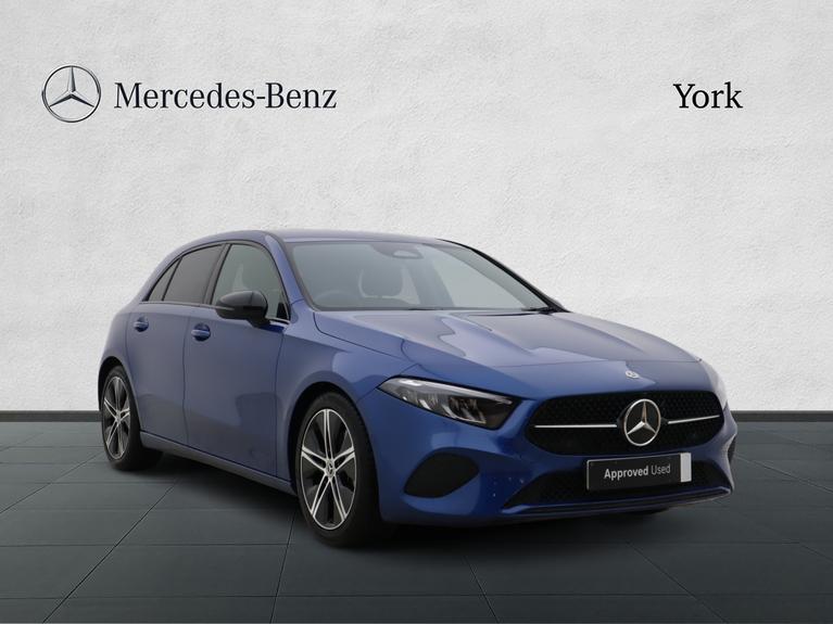 Used 2025 MERCEDES-BENZ A Class 1.3 A180h MHEV Sport Edition Hatchback 5dr Petrol Hybrid 7G-DCT Euro 6 (s/s) (150 ps) Blue at JCT600
