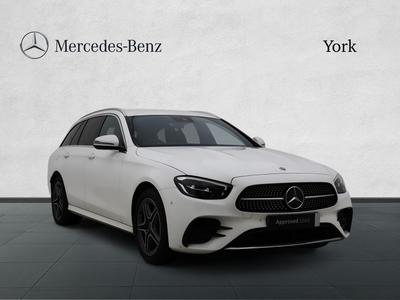 2021 MERCEDES-BENZ E Class 2.0 E300de 13.5kWh AMG Line Edition Estate 5dr Diesel Plug-in Hybrid G-Tronic+ Euro 6 (s/s) (306 ps) at JCT600