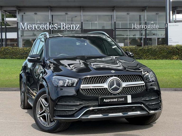 Used 2023 MERCEDES-BENZ Gle 2.0 GLE300dh MHEV AMG Line SUV 5dr Diesel Hybrid G-Tronic 4MATIC Euro 6 (s/s) (292 ps) Obsidian Black at JCT600