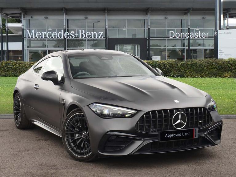 Used 2024 MERCEDES-BENZ Cle 3.0 CLE53 MHEV AMG Night Edition (Premium Plus) Coupe 2dr Petrol Hybrid G-Tronic+ 4MATIC+ Euro 6 (s/s) (471 ps) Grey at JCT600