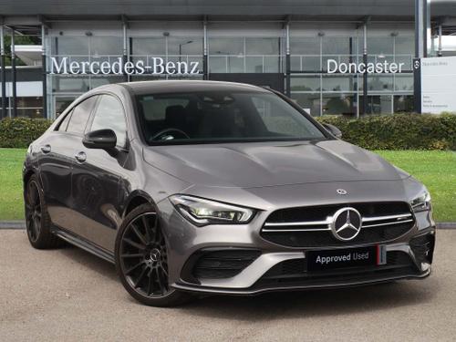 MERCEDES-BENZ CLA Class 2.0 CLA35 AMG (Premium Plus) Coupe 4dr Petrol 7G-DCT 4MATIC Euro 6 (s/s) (306 ps)