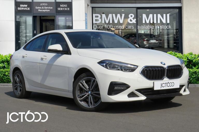Used 2022 BMW 2 Series Gran Coupe 218i Sport (LCP) Saloon Petrol Manual Alpine White at JCT600