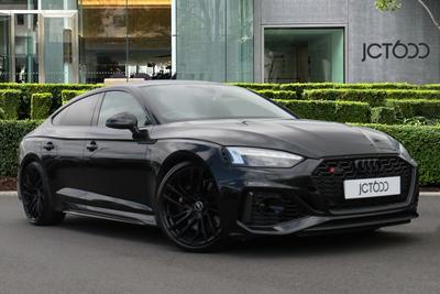 2022 Audi RS5 2.9 TFSI V6 Carbon Black Sportback 5dr Petrol Tiptronic quattro Euro 6 (s/s) (450 ps) at JCT600