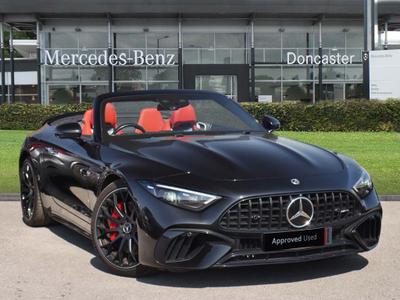 2023 MERCEDES-BENZ Sl 4.0 SL55 V8 BiTurbo AMG (Premium Plus) Convertible 2dr Petrol SpdS MCT 4MATIC+ Euro 6 (s/s) (476 ps) at JCT600