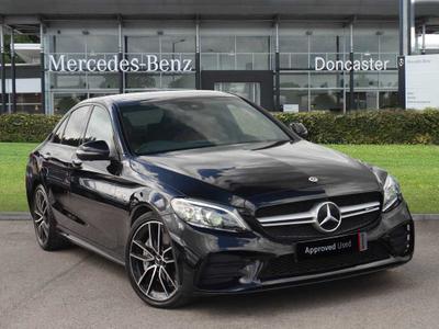 2021 MERCEDES-BENZ C Class 3.0 C43 V6 AMG Edition (Premium Plus) Saloon 4dr Petrol G-Tronic+ 4MATIC Euro 6 (s/s) (390 ps) at JCT600