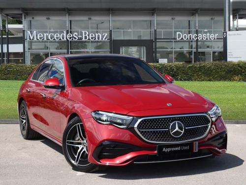 MERCEDES-BENZ E Class 2.0 E220dh MHEV AMG Line (Premium) Saloon 4dr Diesel Hybrid G-Tronic Euro 6 (s/s) (220 ps)