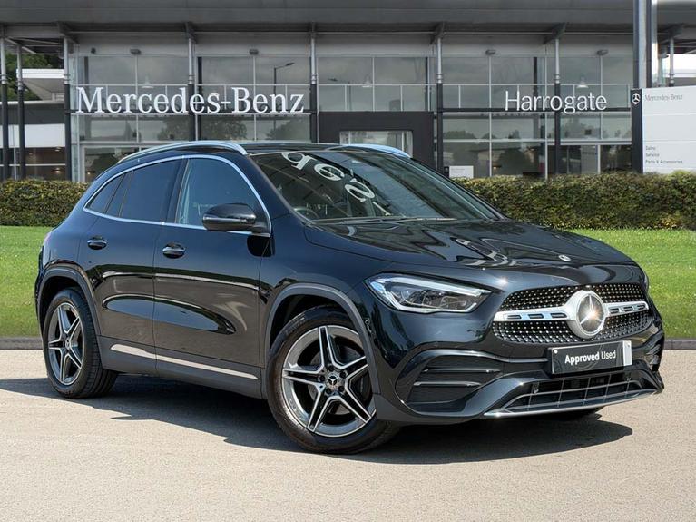 Used 2021 MERCEDES-BENZ GLA 2.0 GLA220d AMG Line (Premium Plus) SUV 5dr Diesel 8G-DCT 4MATIC Euro 6 (s/s) (190 ps) Black at JCT600