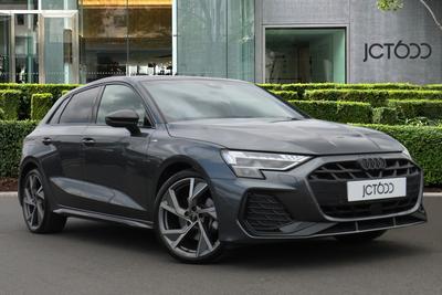 2025 Audi A3 1.5 TFSI 35 Black Edition Sportback 5dr Petrol S Tronic Euro 6 (s/s) (150 ps) at JCT600