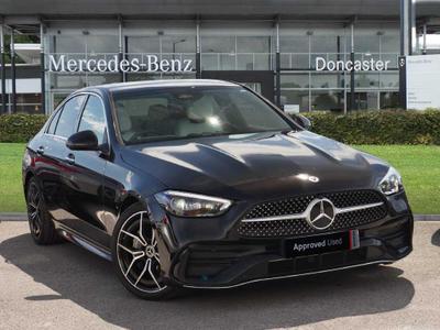 2025 MERCEDES-BENZ C Class 1.5 C200h MHEV AMG Line (Premium) Saloon 4dr Petrol Hybrid G-Tronic+ Euro 6 (s/s) (224 ps) at JCT600