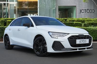 2025 Audi A3 1.5 TFSIe 40 Black Edition Sportback 5dr Petrol Plug-in Hybrid S Tronic Euro 6 (s/s) 17.9kWh (204 ps) at JCT600
