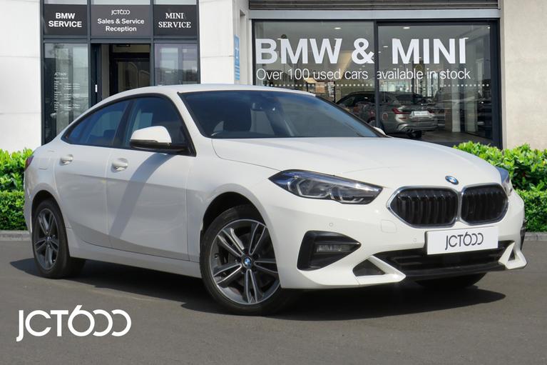 Used 2022 BMW 2 Series Gran Coupe 218i Sport (LCP) Saloon Petrol Manual Alpine White at JCT600