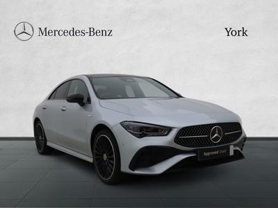 2025 MERCEDES-BENZ CLA Class 1.3 CLA250e 15.6kWh AMG Line (Premium Plus) Coupe 4dr Petrol Plug-in Hybrid 8G-DCT Euro 6 (s/s) (218 ps) at JCT600
