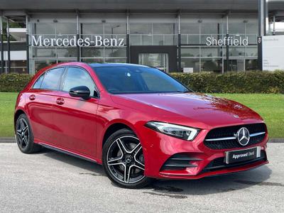2022 MERCEDES-BENZ A Class 1.3 A250e 15.6kWh AMG Line Edition (Premium Plus) Hatchback 5dr Petrol Plug-in Hybrid 8G-DCT Euro 6 (s/s) (218 ps) at JCT600