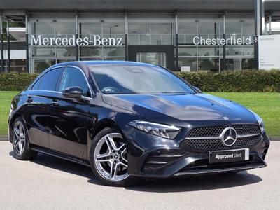 2023 MERCEDES-BENZ A Class 1.3 A180h MHEV AMG Line (Executive) Saloon 4dr Petrol Hybrid 7G-DCT Euro 6 (s/s) (150 ps) at JCT600