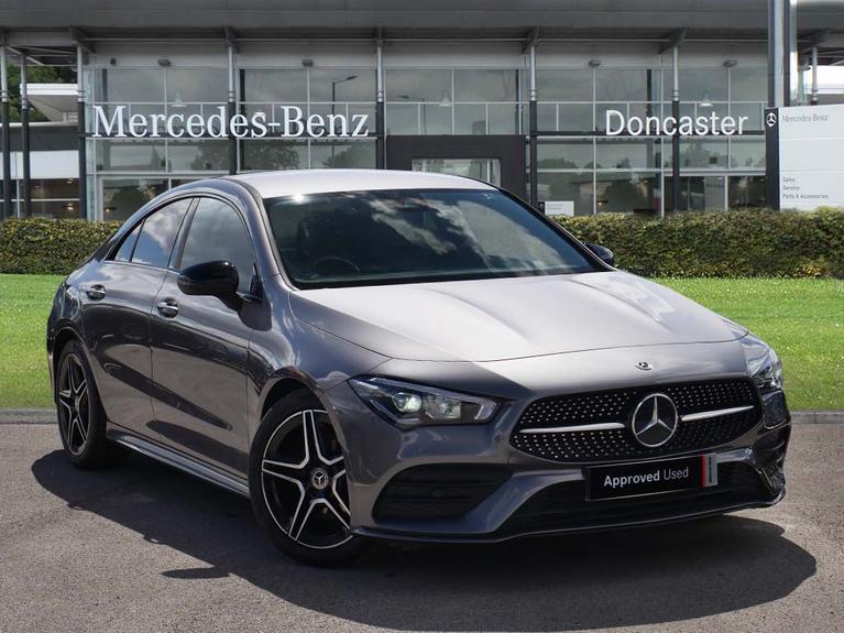 Used 2023 MERCEDES-BENZ CLA Class 1.3 CLA180 AMG Line (Executive) Coupe 4dr Petrol 7G-DCT Euro 6 (s/s) (136 ps) Grey at JCT600