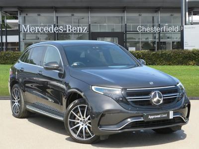 2023 MERCEDES-BENZ Eqc EQC 400 80kWh AMG Line Edition SUV 5dr Electric Auto 4MATIC (408 ps) at JCT600